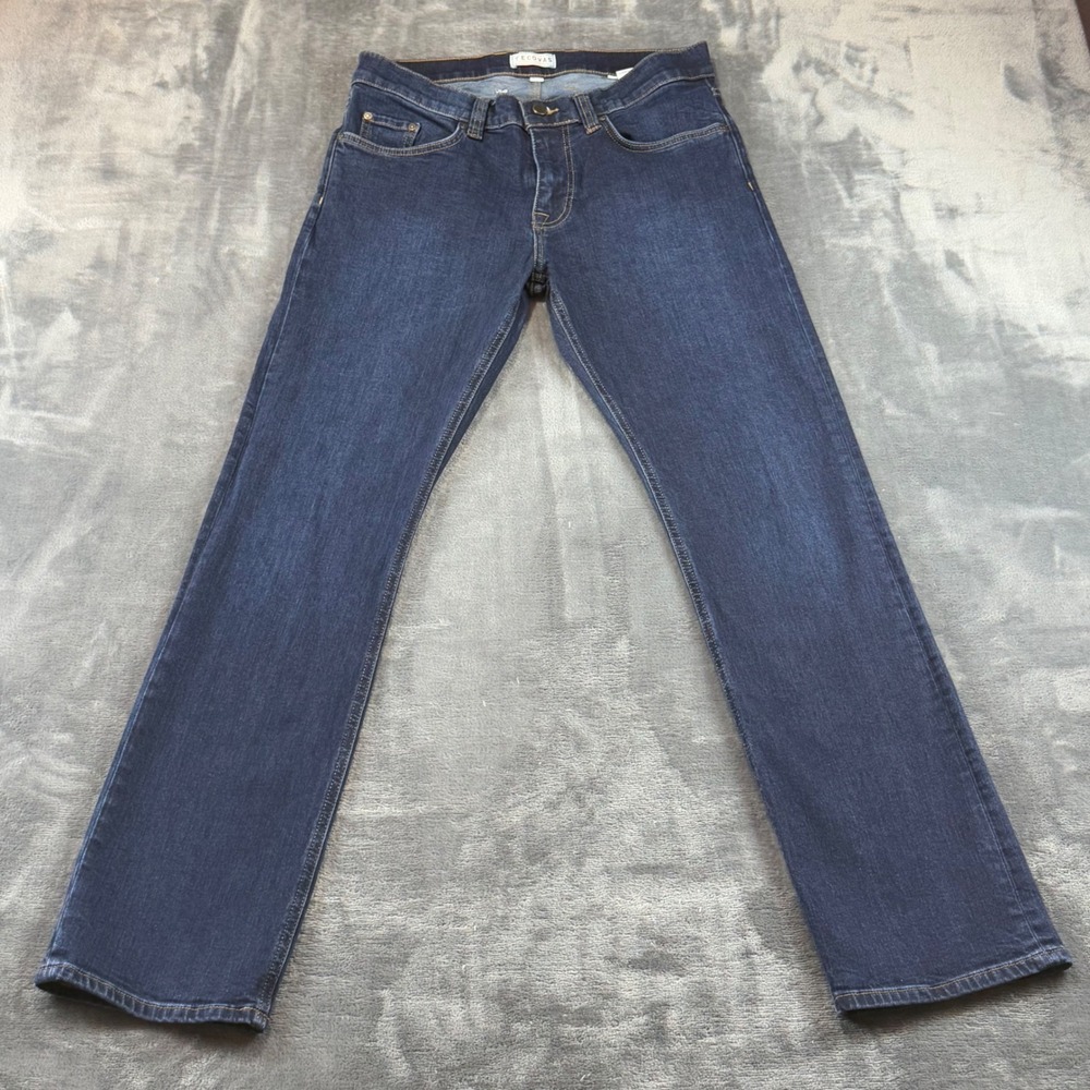 Tecovas Slim Jean Mens 32x32 Dark Blue Premium Stretch Denim SLM2021